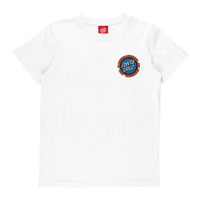 YOUTH SPEED MFG DOT TEE WHITE