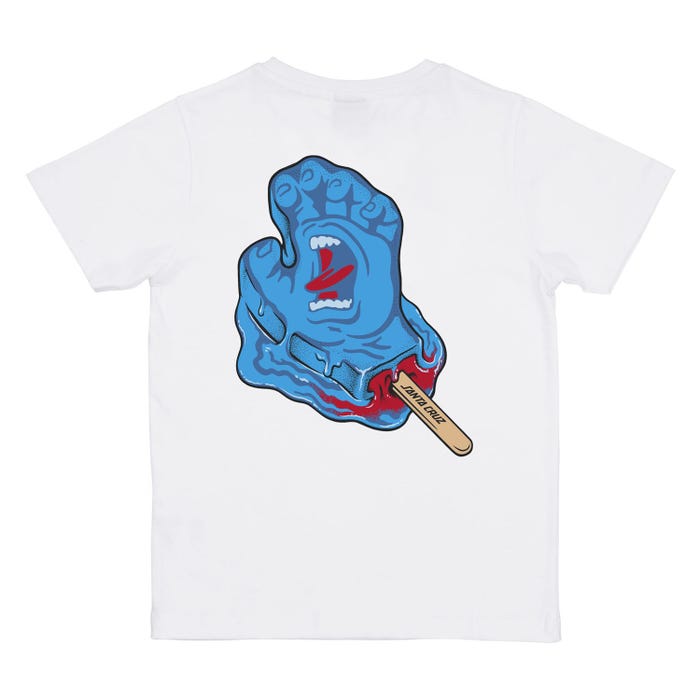 YOUTH POPSICLE HAND TEE WHITE