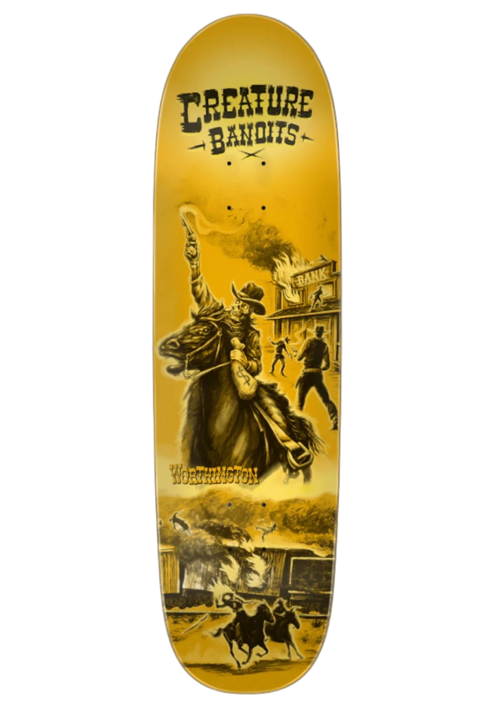 CREATURE BANDITS SERIES SHAPED DECK WORTHINGTON