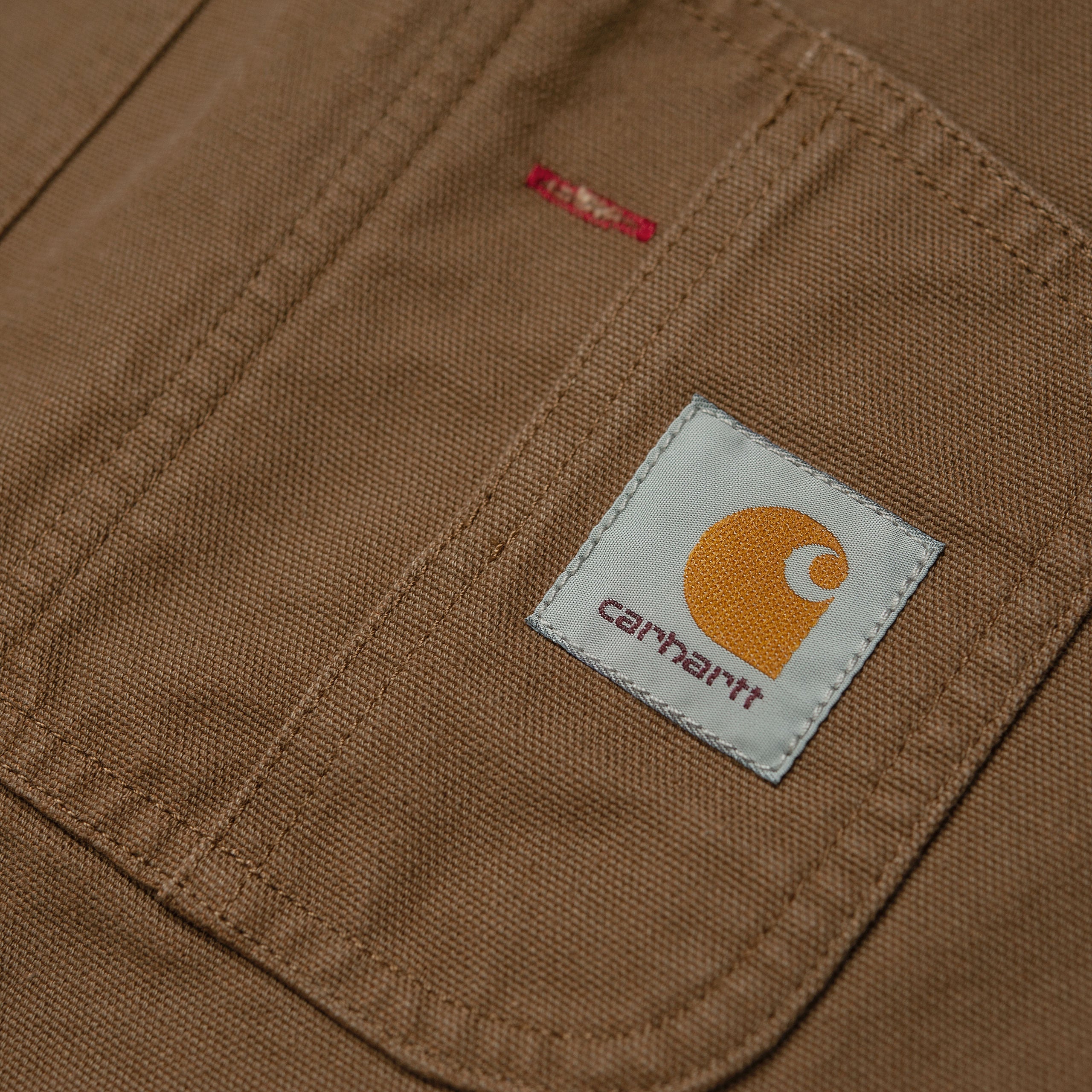 BIB OVERALL COTTON HAMILTON BROWN RINSED