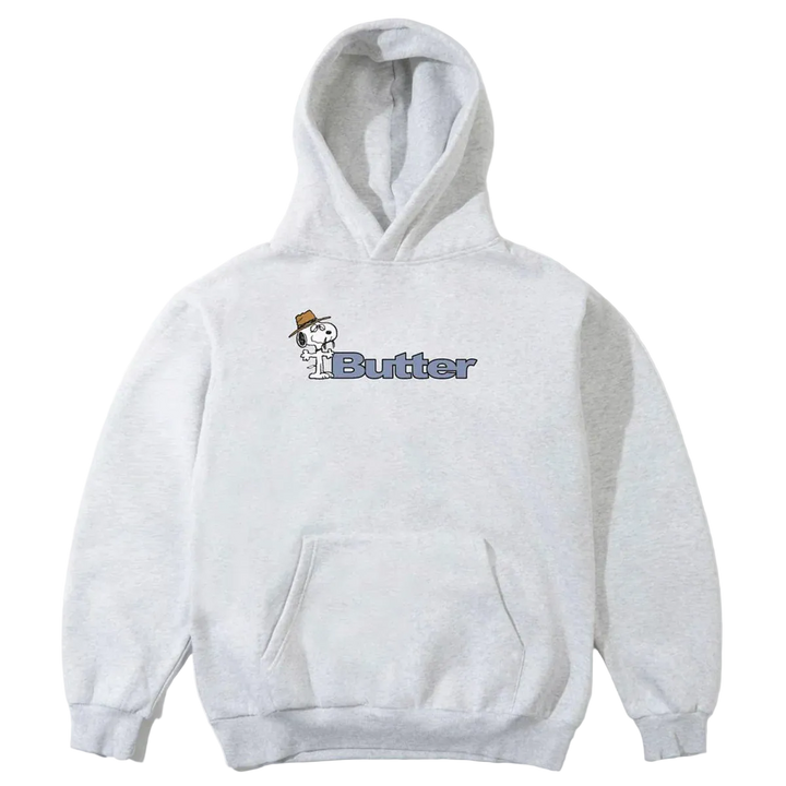 SPIKE LOGO HOODIE ASH HEATER