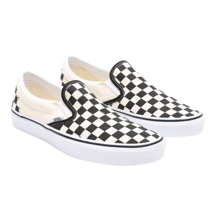 SLIP-ON CHECKERBOARD BLACK WHITE