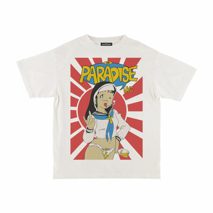 DINOSAUR PARADISE TEE WHITE