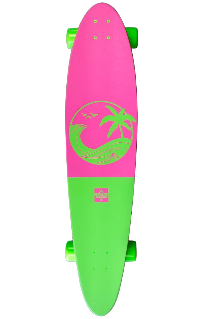 CALIFORNIA DREAMING LONGBOARD NEON GREEN