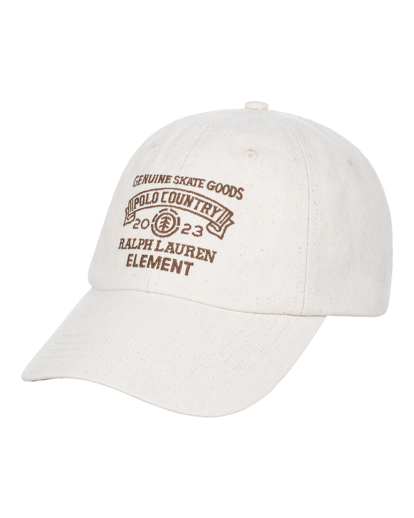 PRL X ELEMENT CLASSIC SPORT CAP ECRU Olliewood Skateshop