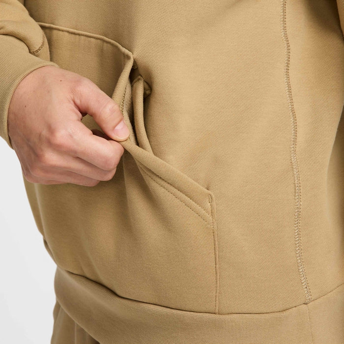 ESSENTIALS FLEECE HOODIE PARACHUTE BEIGE