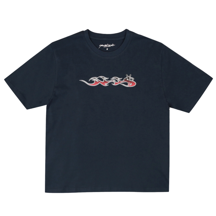 PHANTASY FLAME TEE NAVY