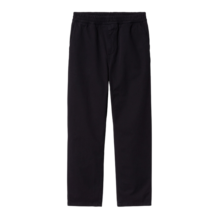 FLINT COTTON PANT BLACK GARMENT DYED