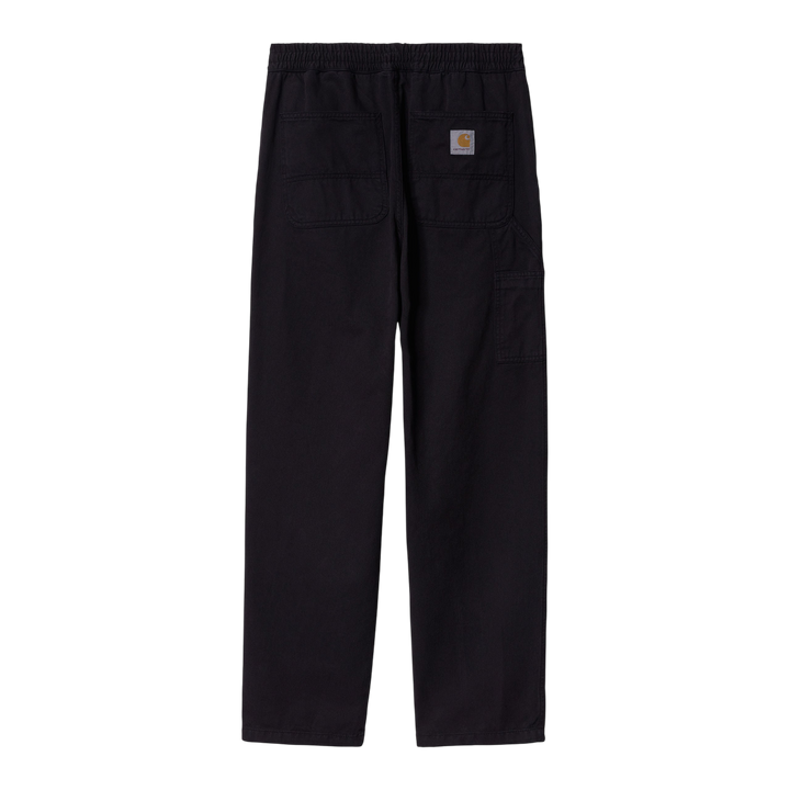 FLINT COTTON PANT BLACK GARMENT DYED