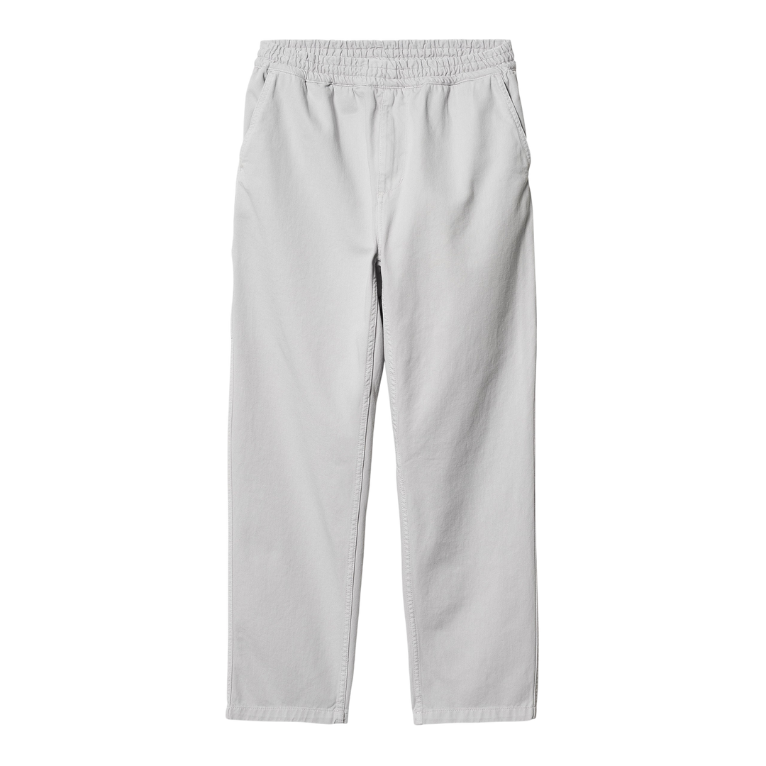 FLINT COTTON PANT SONIC SILVER GARMENT DYED