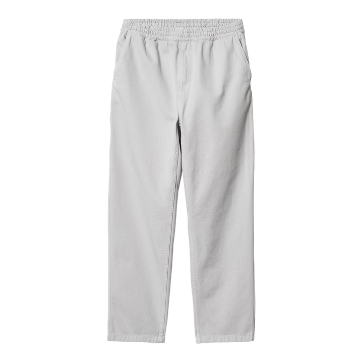 FLINT COTTON PANT SONIC SILVER GARMENT DYED