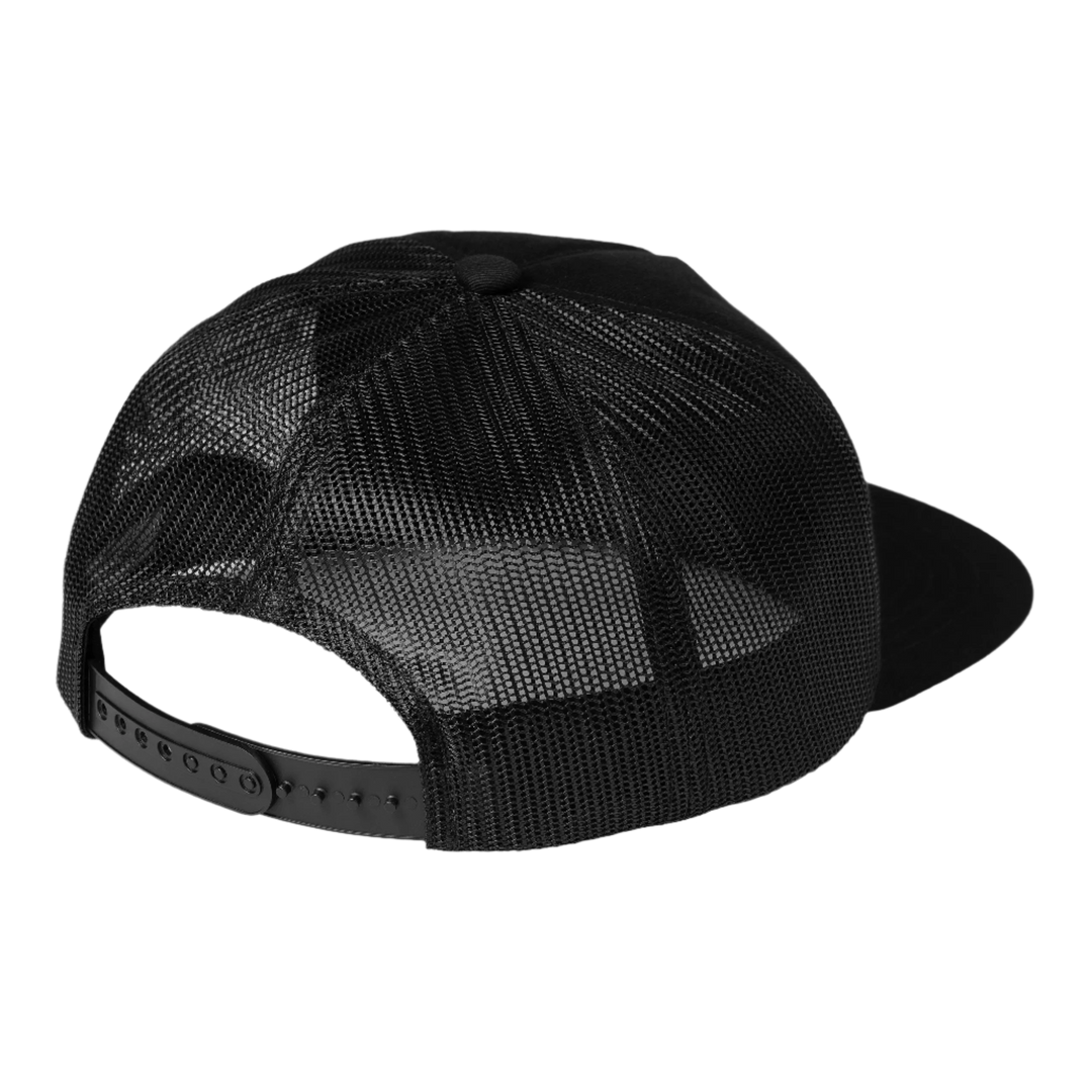 GRAPHIC TRUCKER CAP BLACK