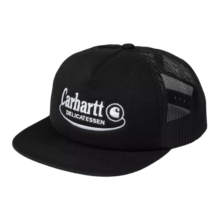 GRAPHIC TRUCKER CAP BLACK