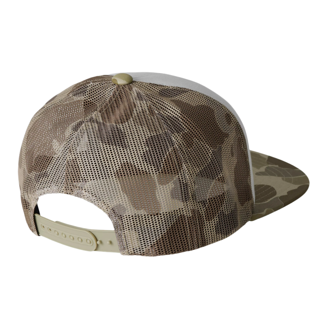 GRAPHIC TRUCKER CAP CAMO DUCK