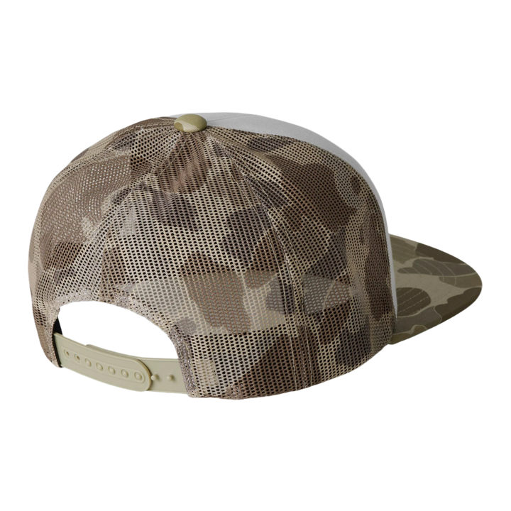 GRAPHIC TRUCKER CAP CAMO DUCK