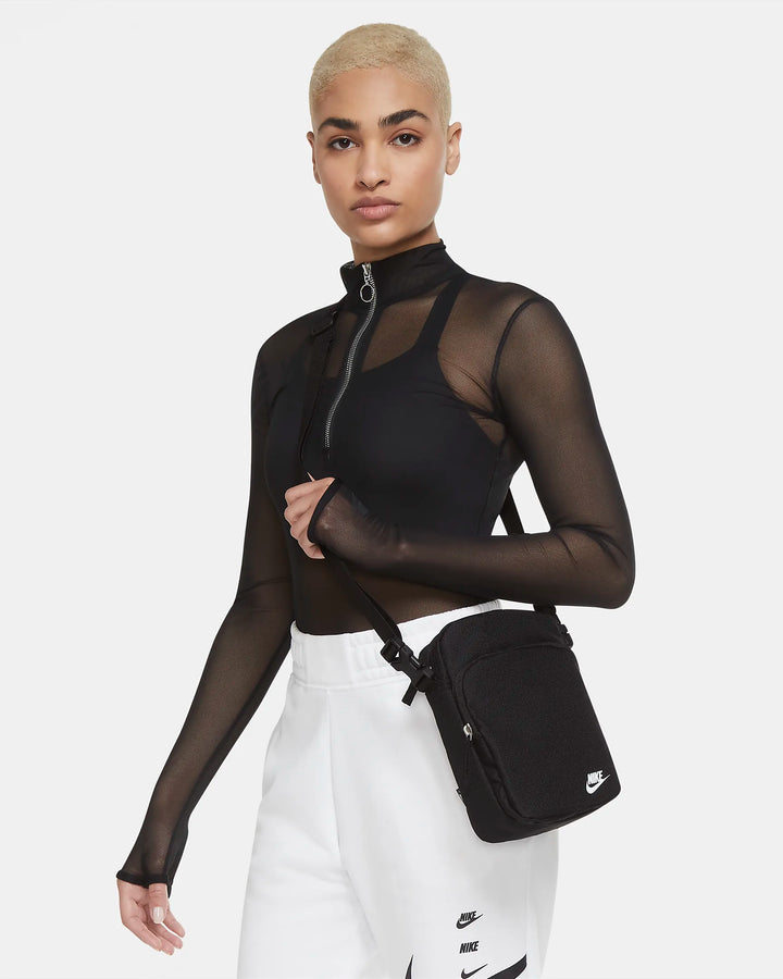 HERITAGE SHOULDER BAG BLACK