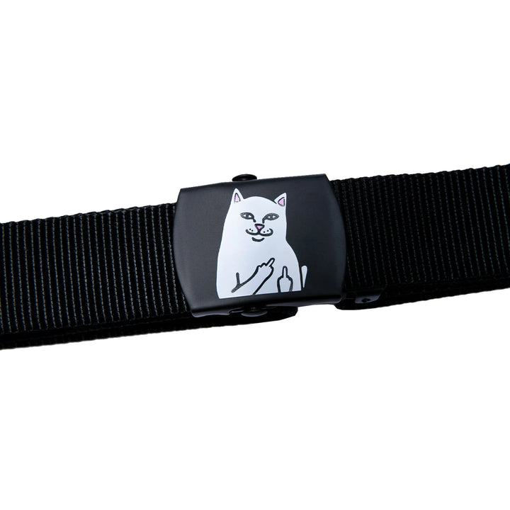 LORD NERMAL WEB BELT BLACK