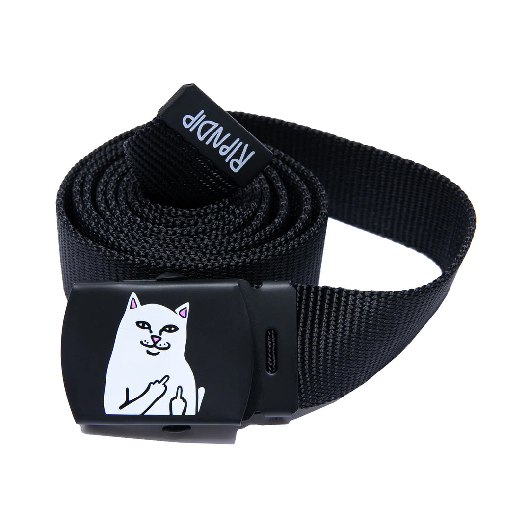 LORD NERMAL WEB BELT BLACK