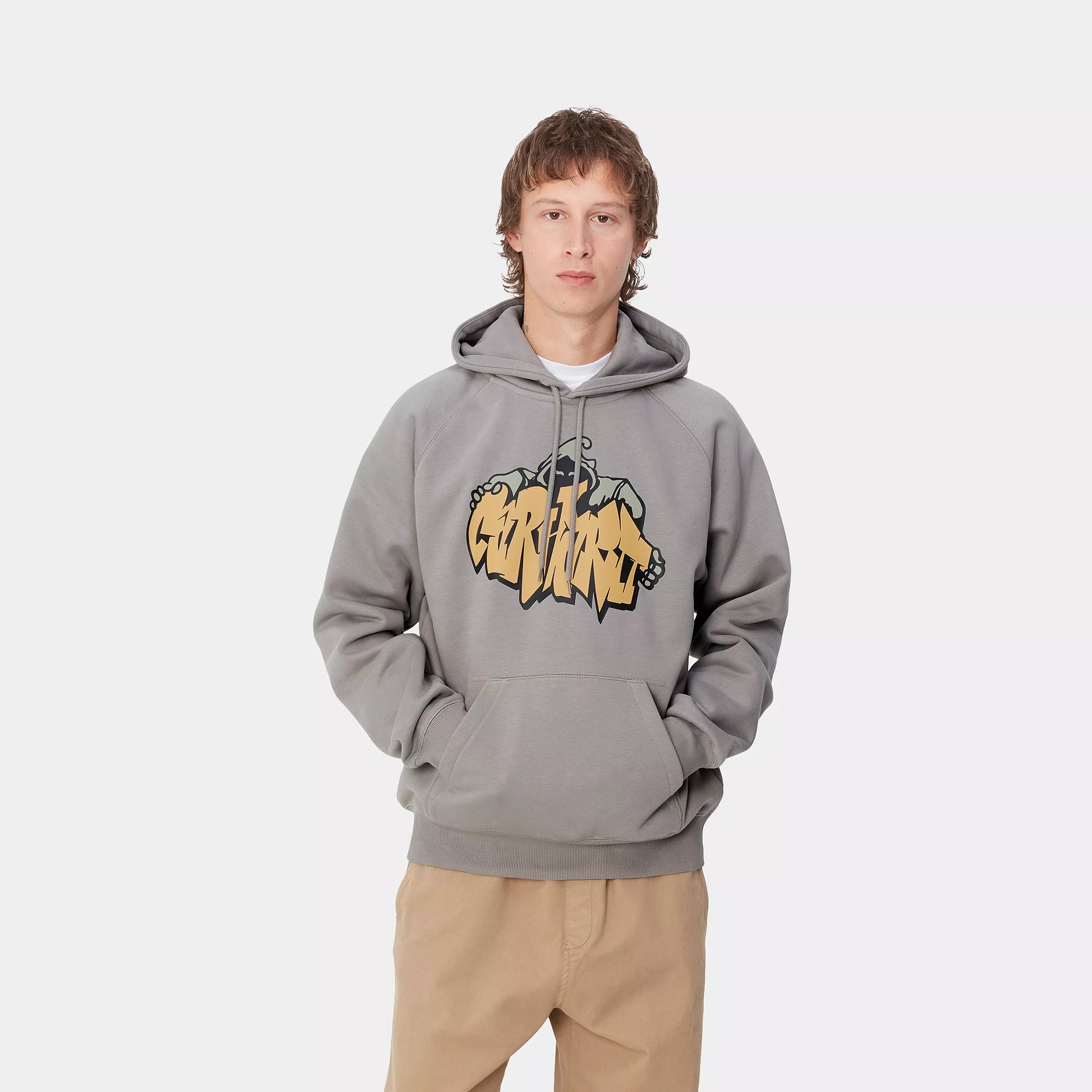 YUTE HOODIE MISTY GREY