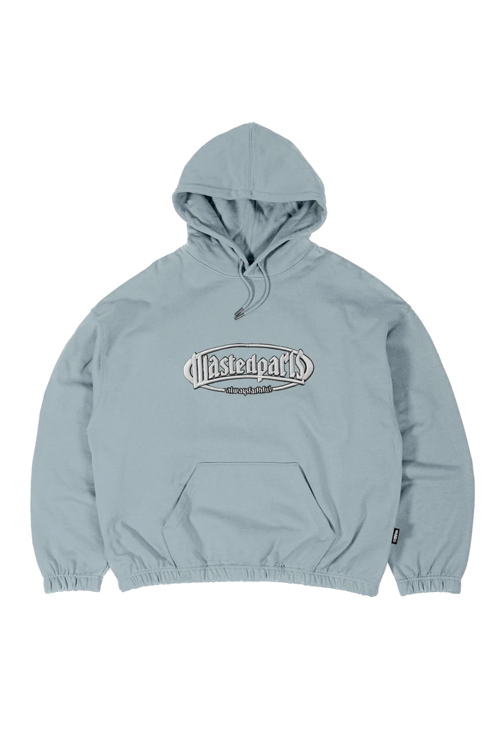 YARD BOXY HOODIE LIGHT BLUE