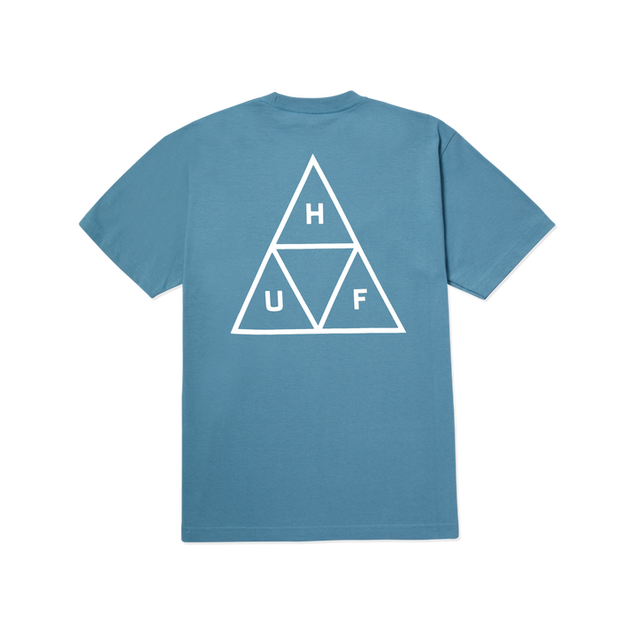 TRIPLE TRIANGLE TEE SLATE BLUE