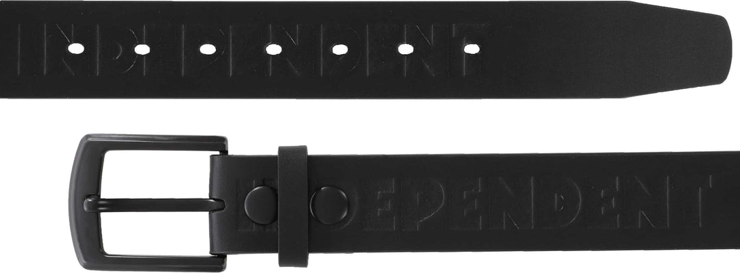 BAR LOGO BELT BLACK