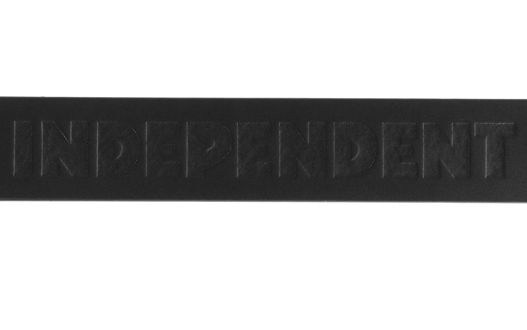 BAR LOGO BELT BLACK