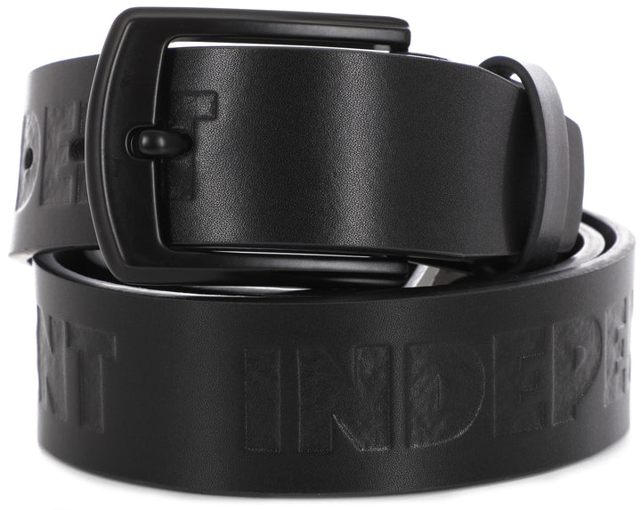 BAR LOGO BELT BLACK