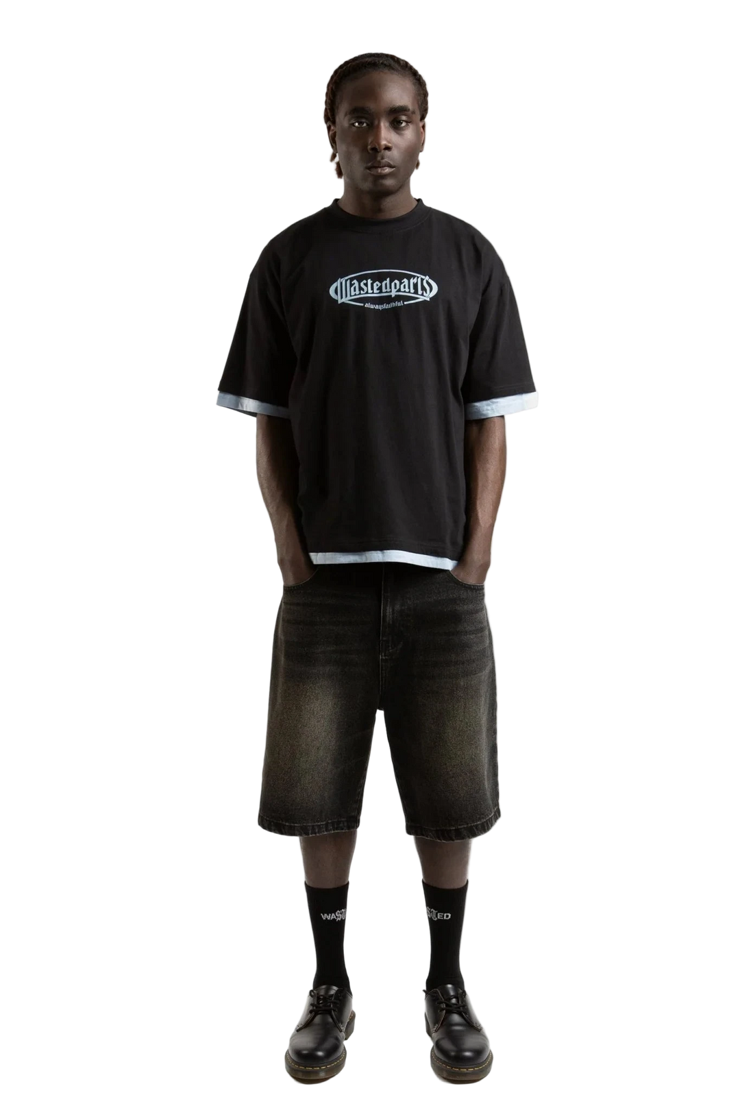 SANDBLAST CASPER SHORT FADED BLACK