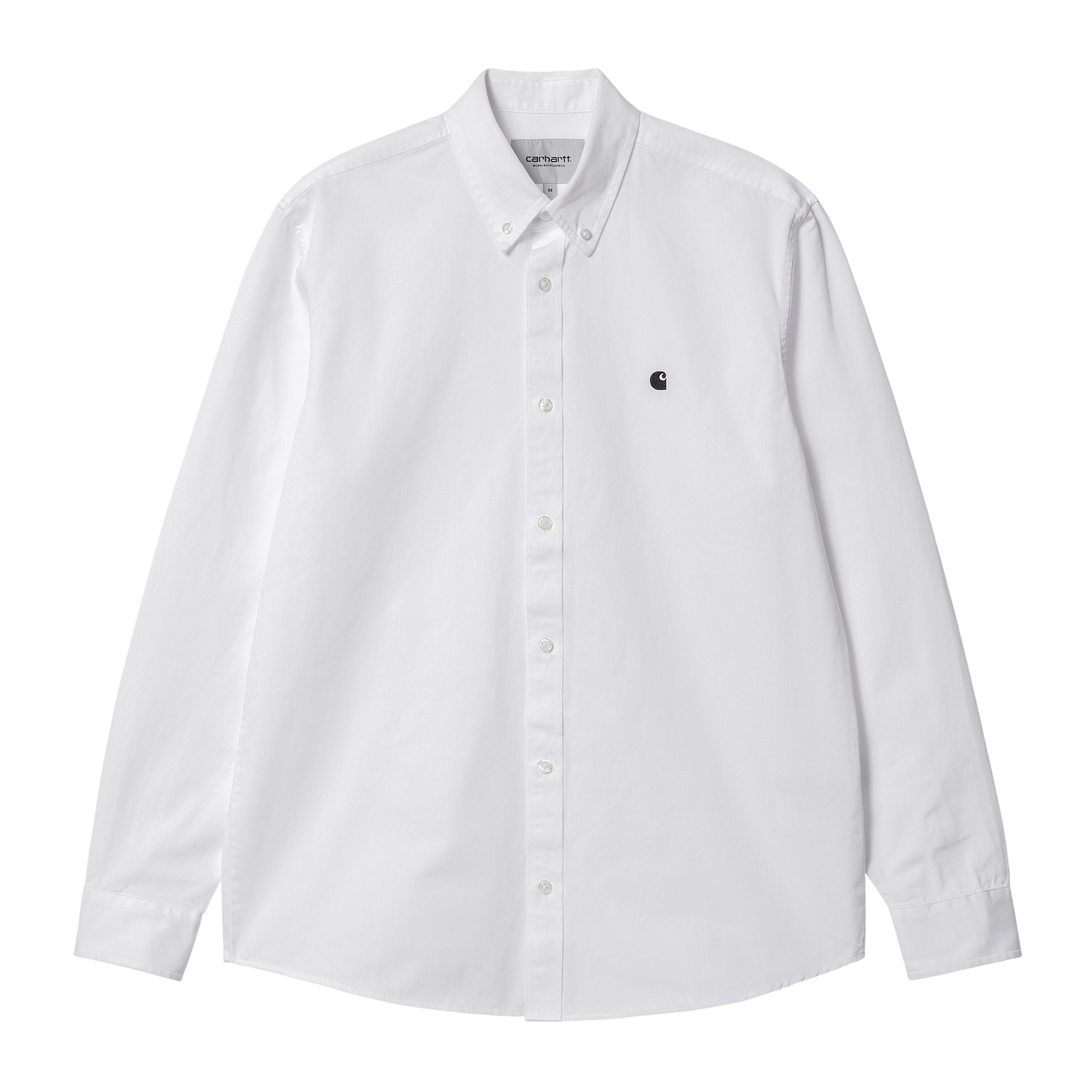 MADISON COTTON SHIRT WHITE BLACK