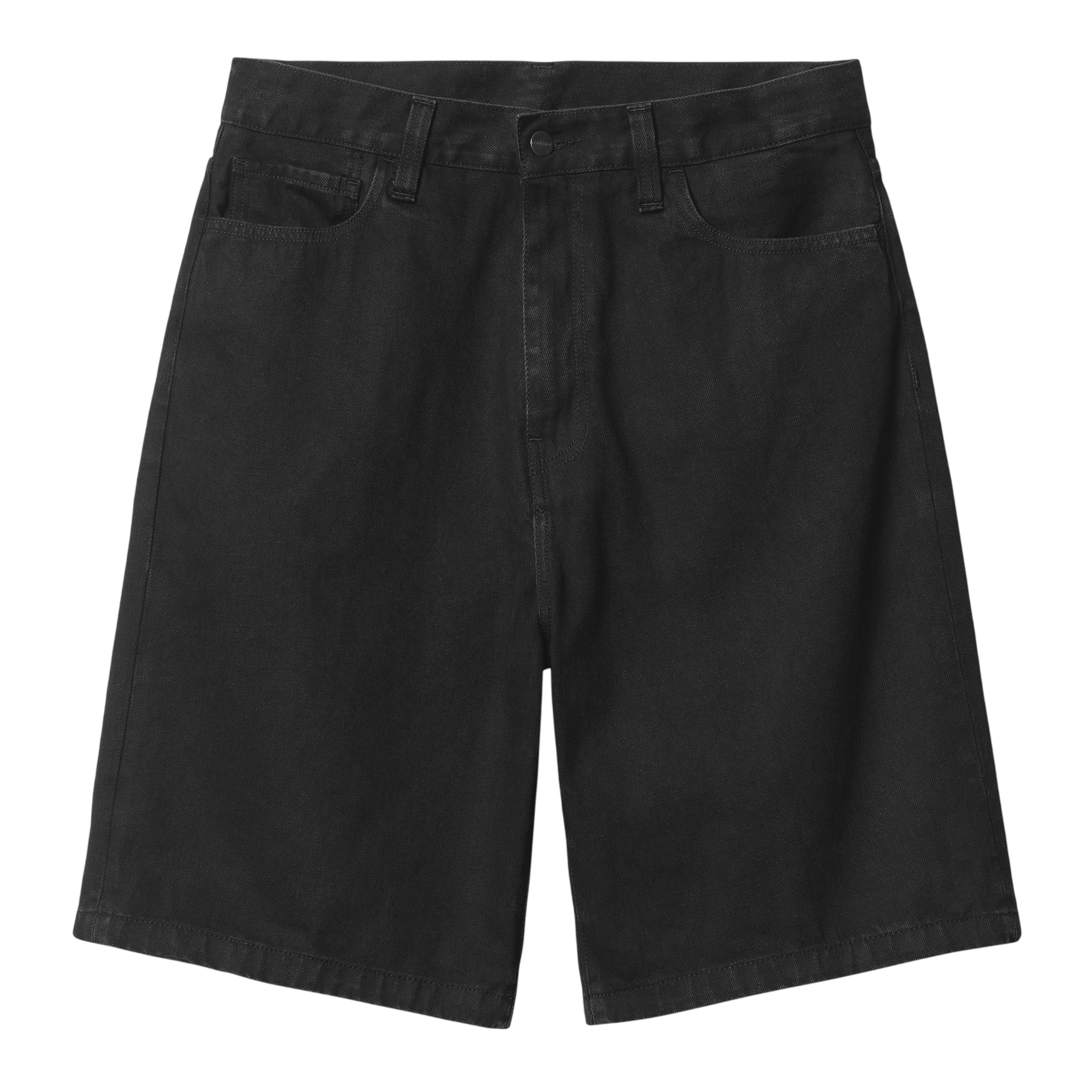 LANDON SHORT COTTON BLACK RINSED