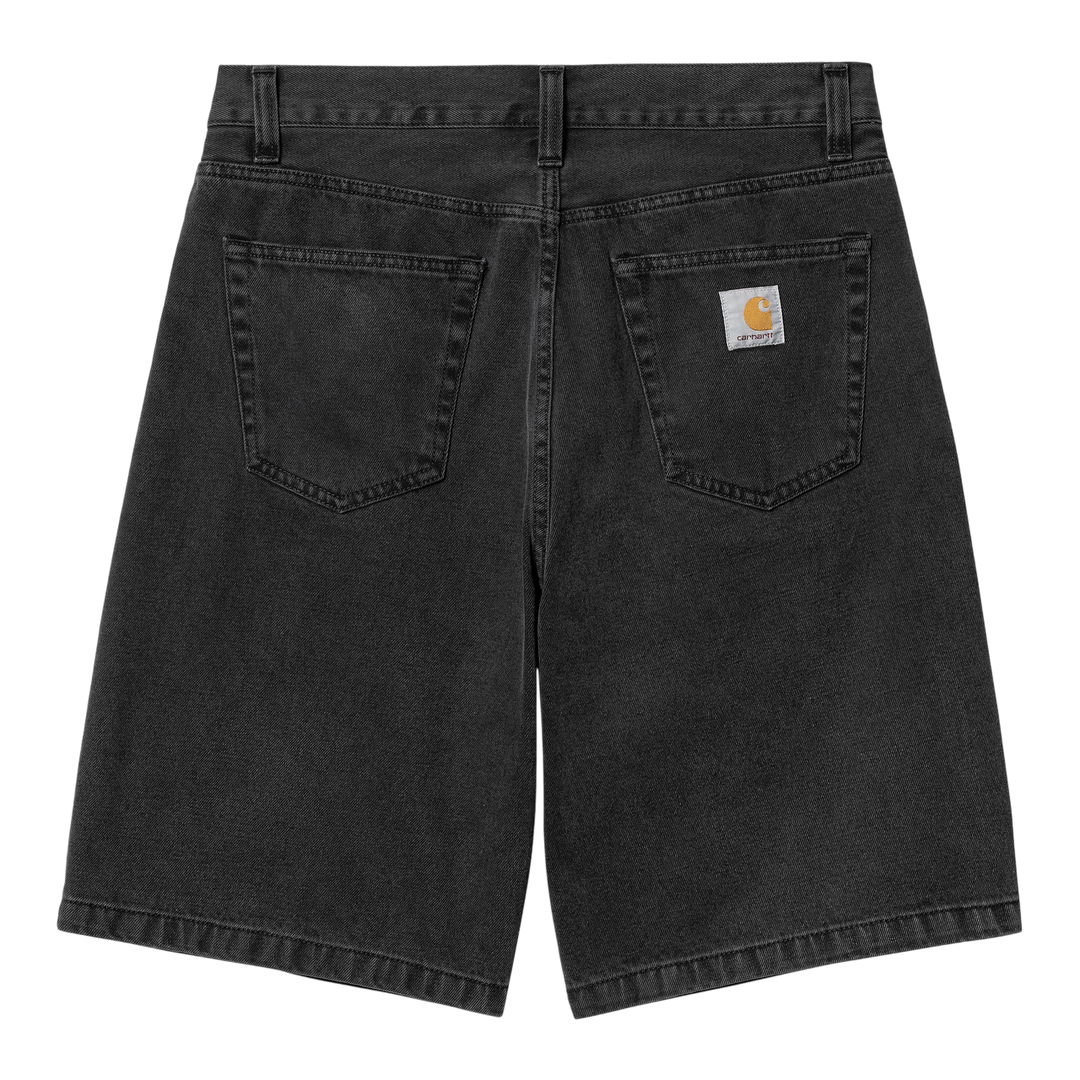 LANDON SHORT COTTON BLACK STONE WASHED