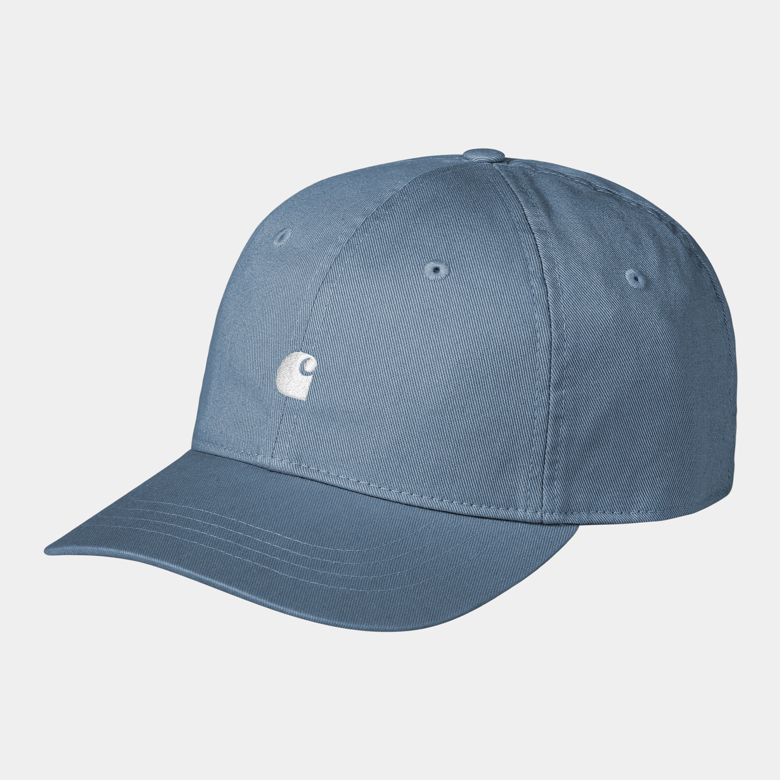 MADISON LOGO CAP FROSTED BLUE