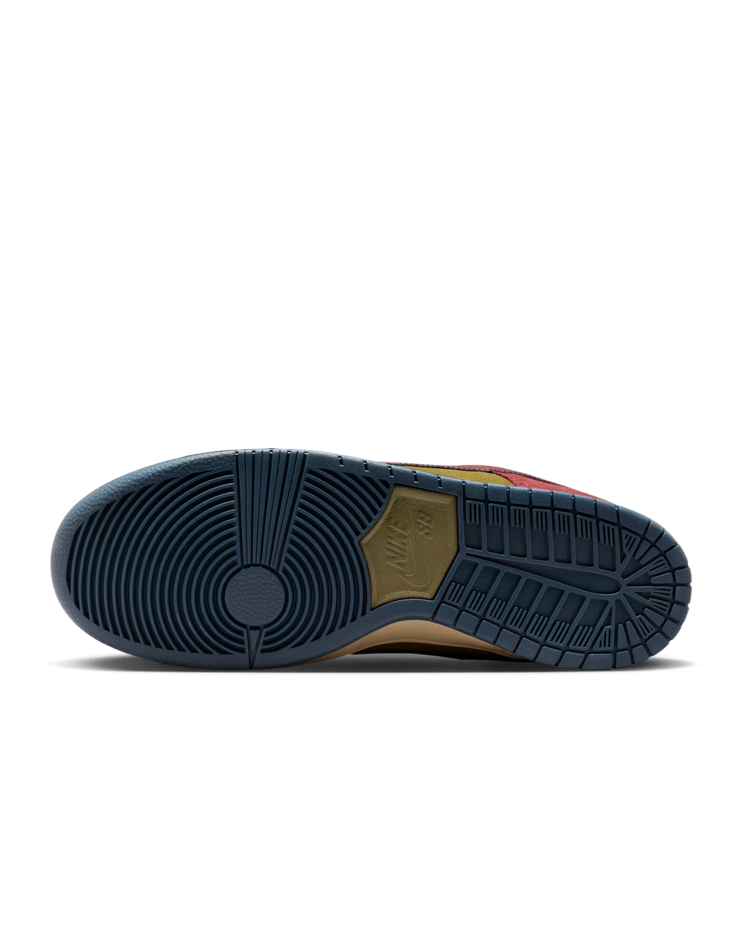 DUNK SB LOW PRO "DARK TEAM RED AND OLIVE FLAK