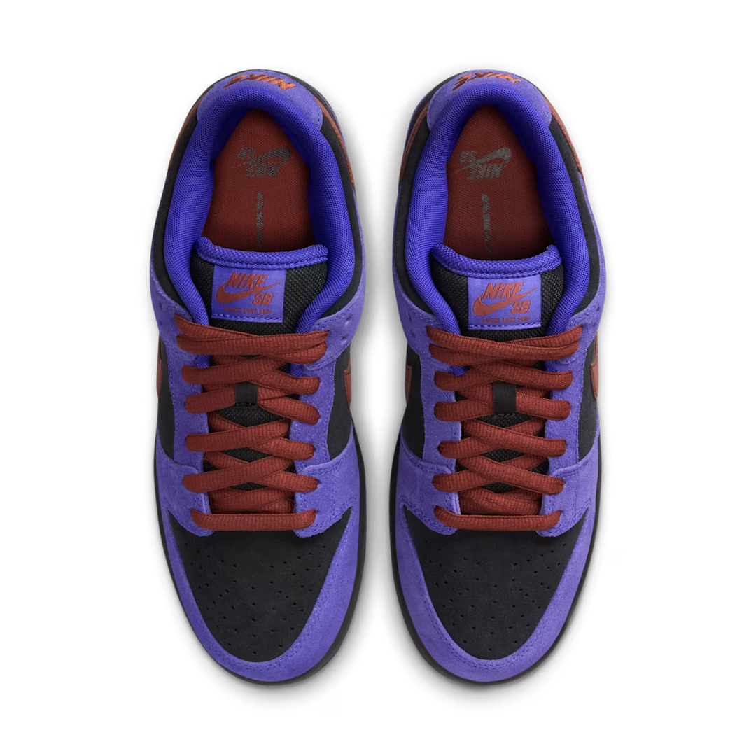 DUNK SB LOW PRO "PERSIAN VIOLET AND OFF NOIR"