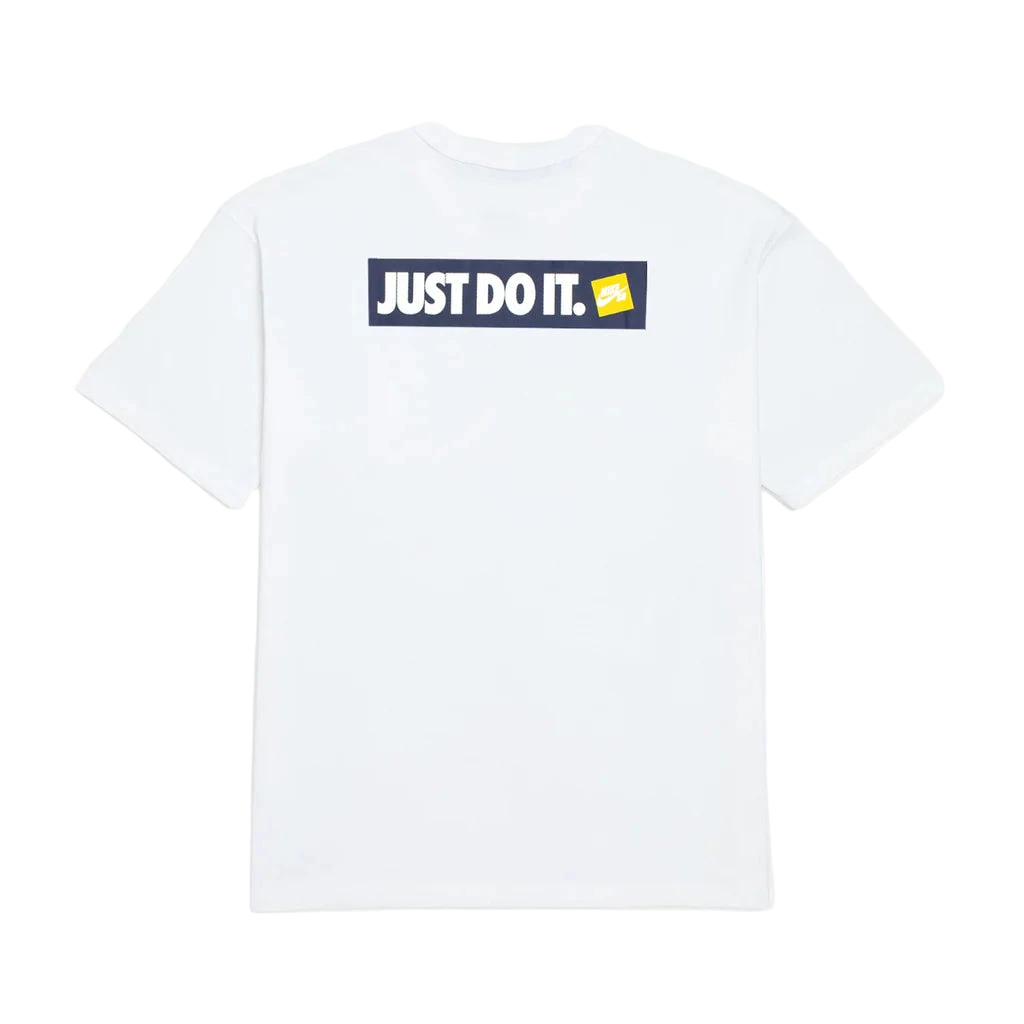 JUST DO A KICKFLIP KOSTON TEE WHITE