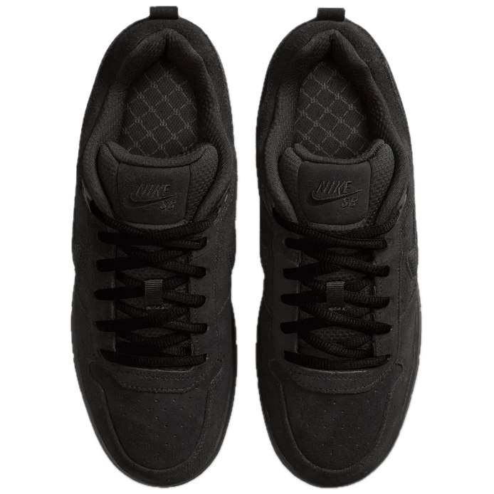 NIKE SB ZOOM AIR PAUL RODRIGUEZ LOW BLACK/GUM SNEAKER SKATESHOE TOP