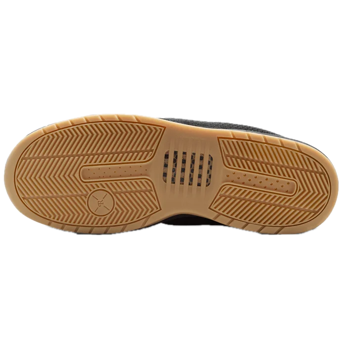 NIKE SB ZOOM AIR PAUL RODRIGUEZ LOW BLACK/GUM SNEAKER SKATESHOE BOTTOM