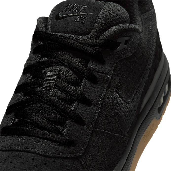 NIKE SB ZOOM AIR PAUL RODRIGUEZ LOW BLACK/GUM SNEAKER SKATESHOE  DETAIL 2