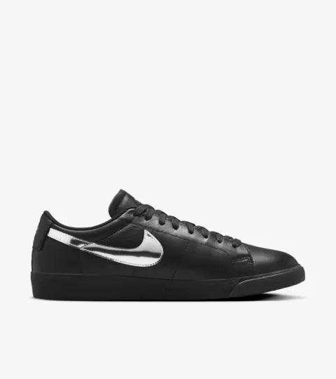 BLAZER LOW QS BLACK METALLIC