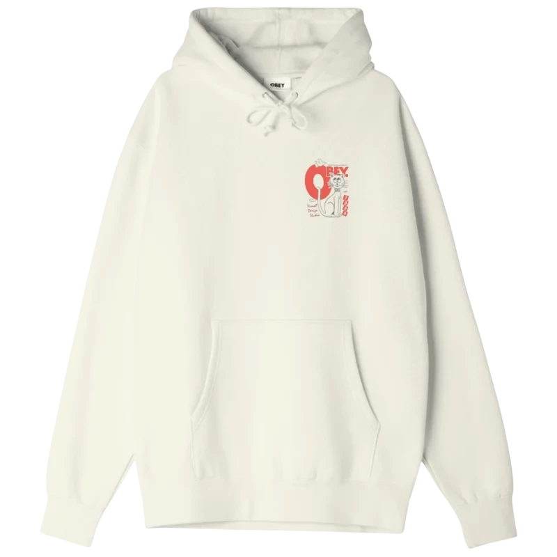 OBEY WORLD’S FRIENDLIEST HOODIE UNBLEACHED