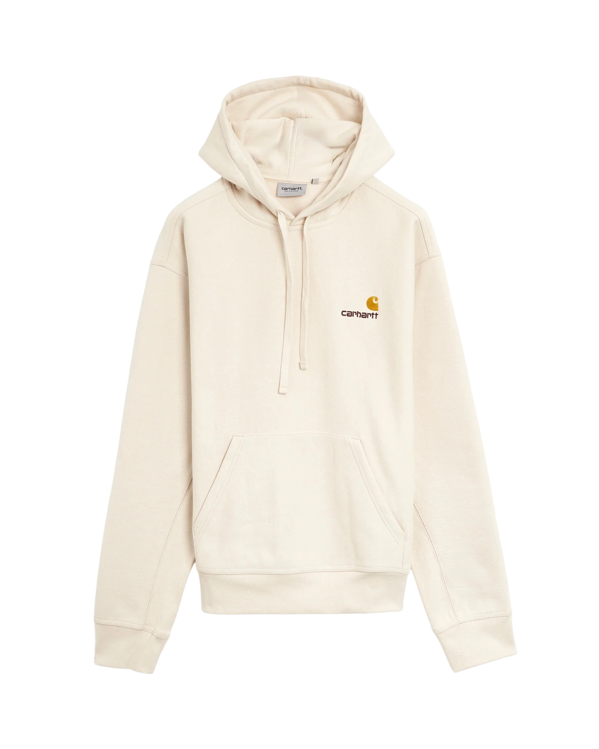 AMERICAN SCRIPT HOODIE MOONBEAM