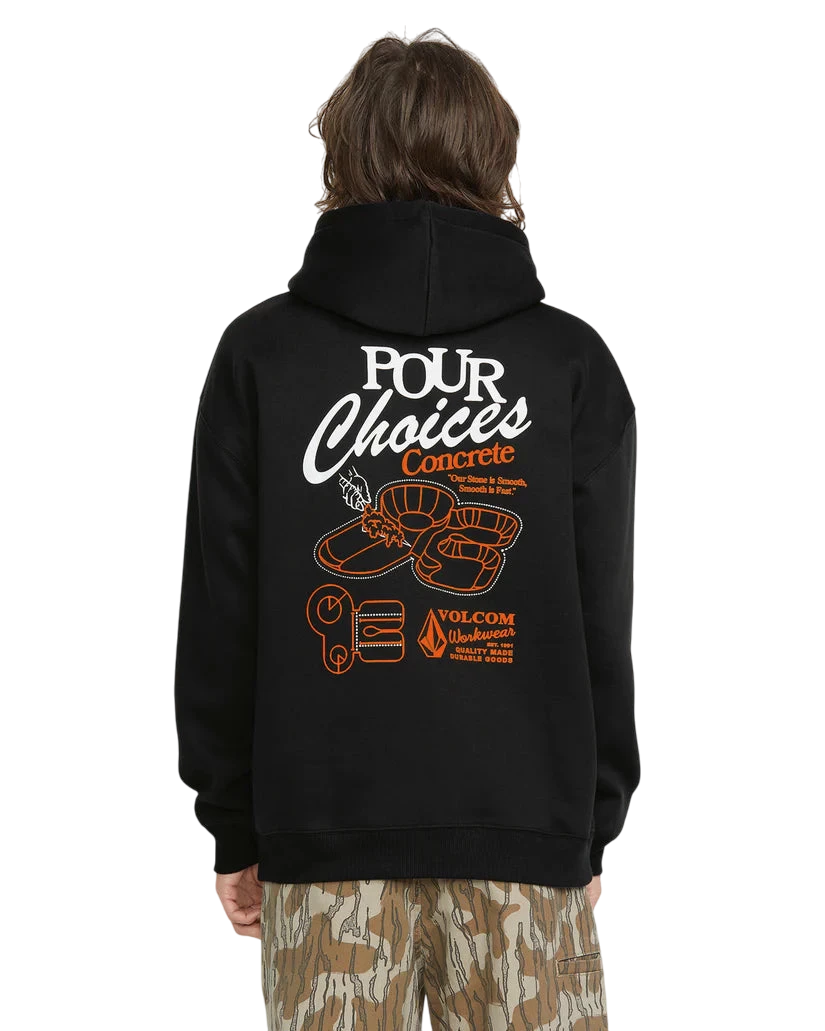 POUR CHOICES HOODIE BLACK