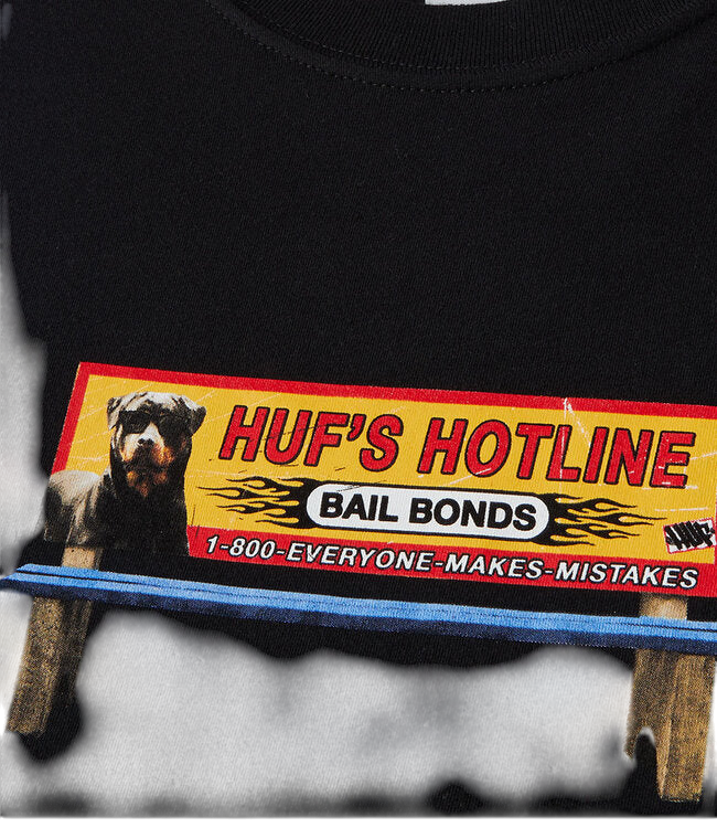 BAIL BONDS TEE BLACK