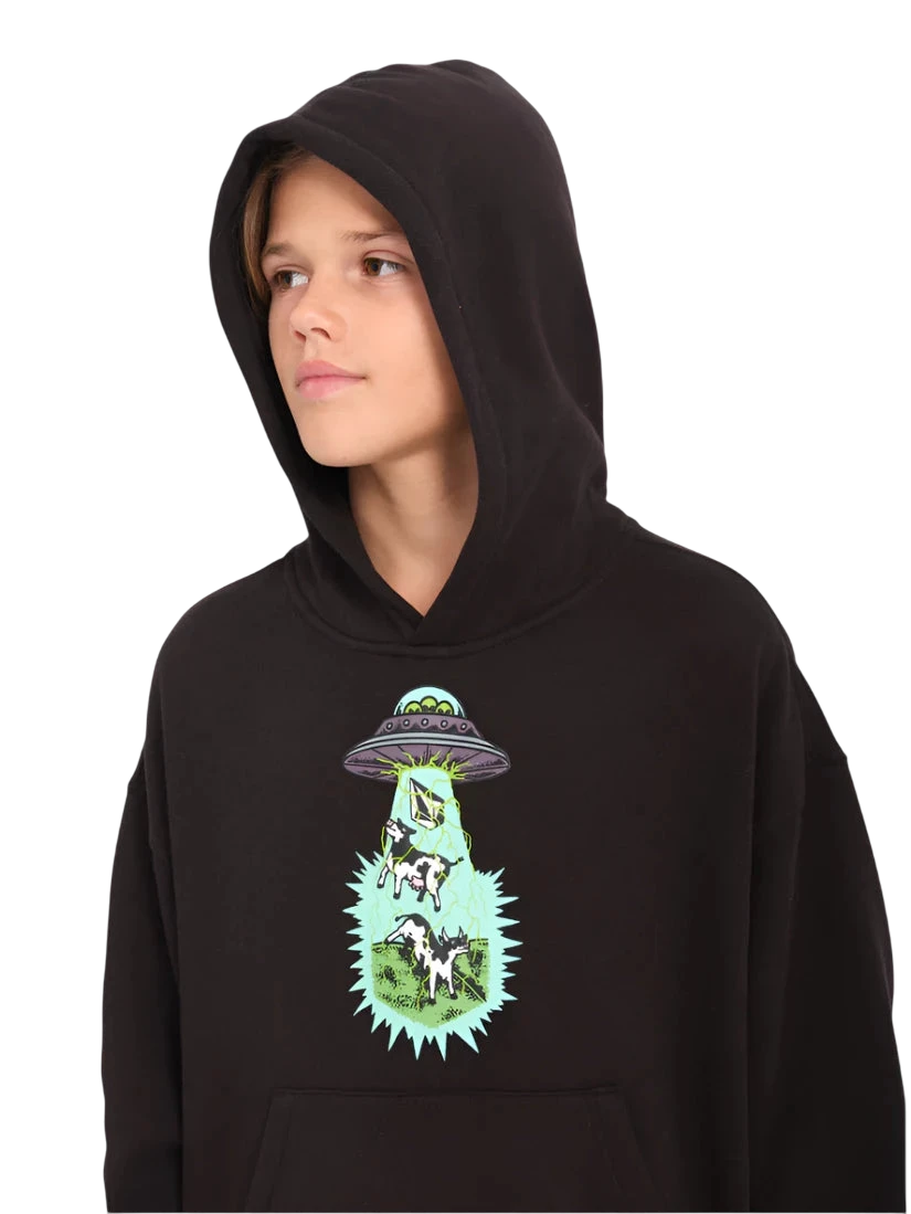 UDDER SPACE HOODIE BLACK