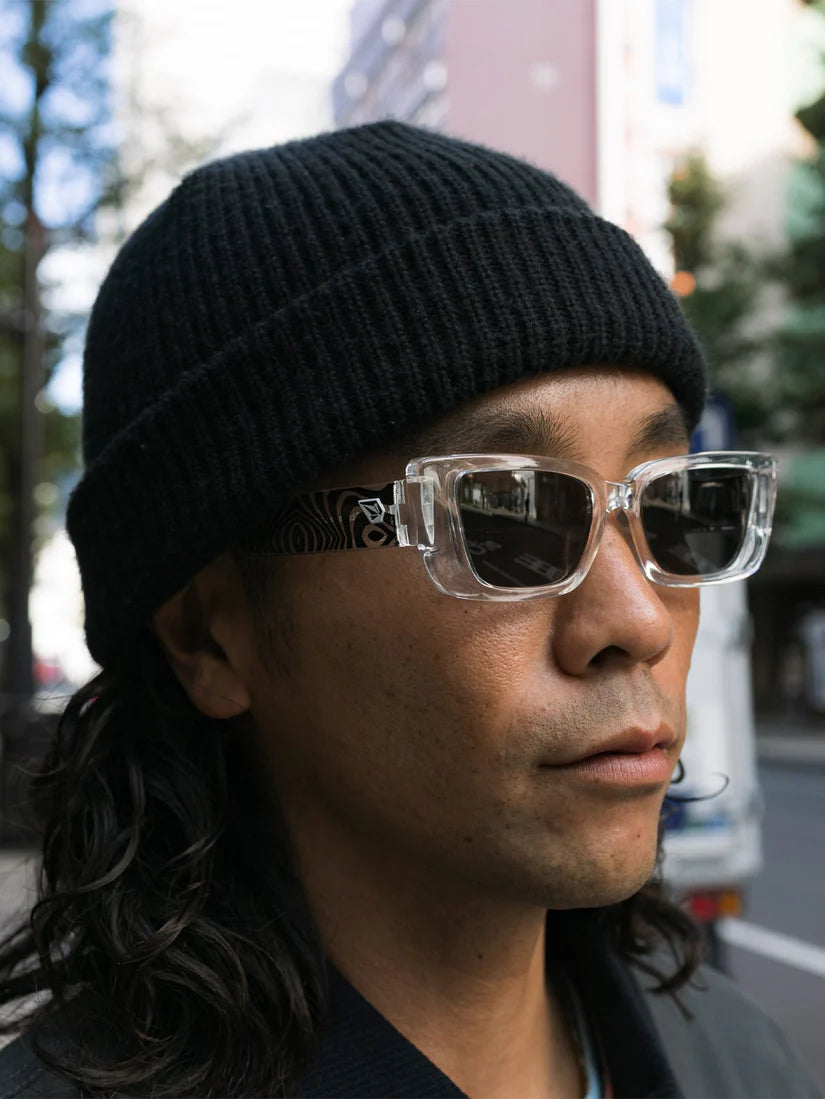 FULL STONE BEANIE BLACK