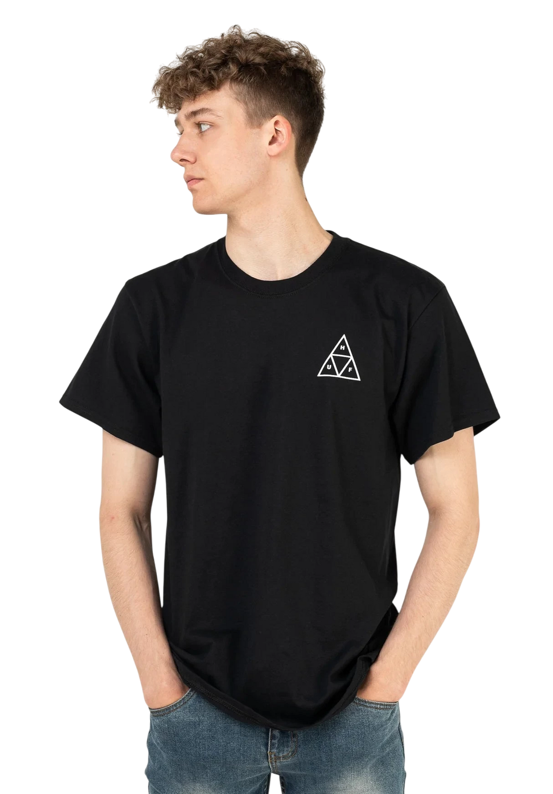 TRIPLE TRIANGLE TEE BLACK