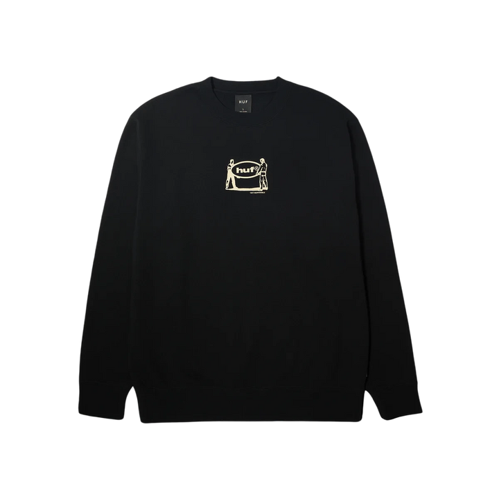 RELOCATION CREWNECK BLACK