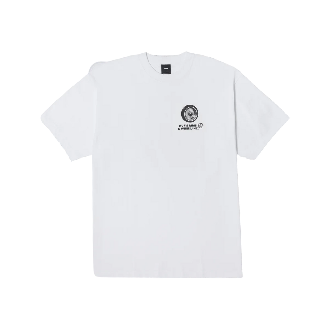 RIM AND WHEEL INC TEE WHITE