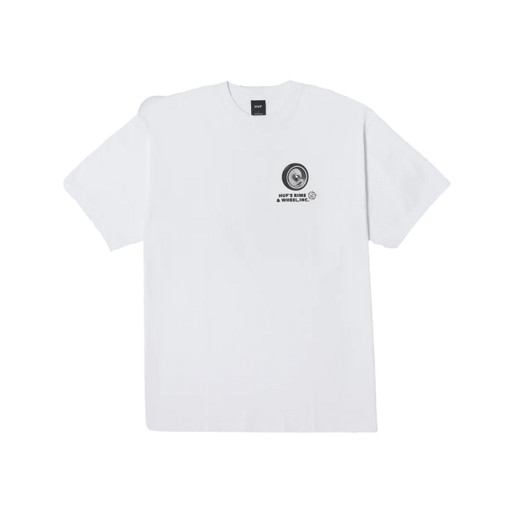 RIM AND WHEEL INC TEE WHITE